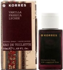 Korres Vanilla Freesia Lychee EDT 50 ml WOMEN