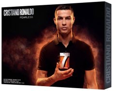 Cristiano Ronaldo Set : CR7 Fearless, Eau De Toilette, For Men, 100 ml + CR7 Fearless, Scented Spray, For Men, 150 ml + CR7 Fearless, Shower Gel, For All Skin Types, 150 ml For Men