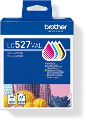 Brother Brother Tintenpatrone LC-527VAL Multipack (je 1x BK/M/C/Y)