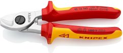 Knipex nožovce do cięcia kabli izolowane do 1000V 165mm (9516165)