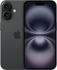 Apple Apple iPhone 16 15,5 cm (6.1") Dual SIM iOS 18 5G USB Type-C 128 GB Čierny