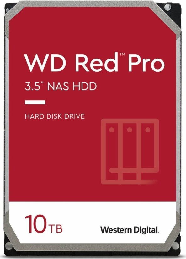 WD Red Pro 10TB 3.5'' SATA III (6 Gb/s)  (WD103KFBX)