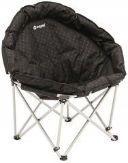 Garden4You Turistické kreslo z poduszką Outwell Casilda XL 470465 Čierna