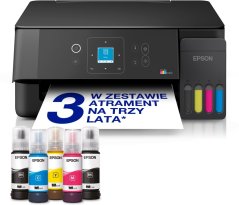 Epson EcoTank* | L3360 | Inkjet | farebný | Multifuction Drukarka | A4 | Wi-Fi | Čierny (C11CL63409)