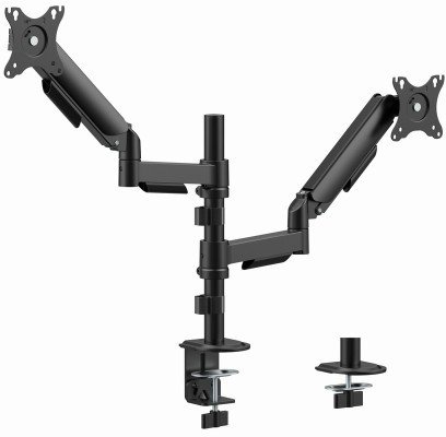 Gembird BIURKOWE, REGULOWANE RAMIĘ/držiak NA DWA MONITORY OD 17" DO 32", OBCIĄŻENIE DO 9 KG