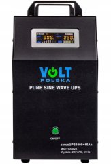 Volt Zasilacz awaryjny SINUS UPS 1000 + 45Ah (700/1000W) [1,5m przewód]