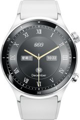 QCY Smartwatch QCY GT3 S7 AMOLED 1.43" 3ATM (strieborný)