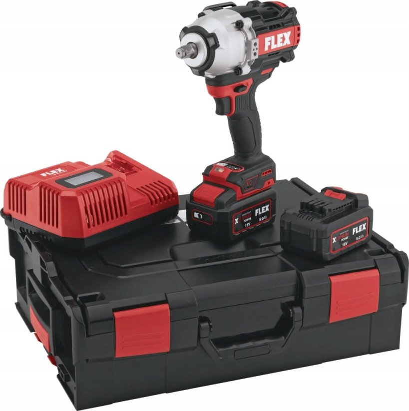 Flex Cordless impact wrench FLEX IW 1/2" 2000Nm 18-EC/5,0 Set