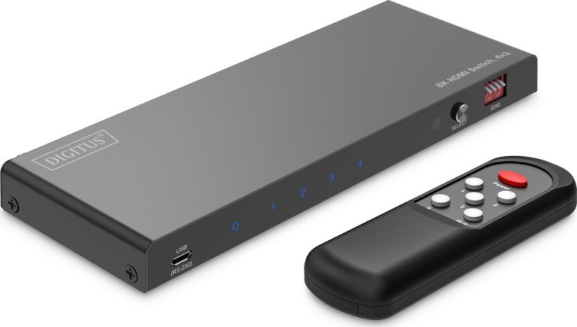 Digitus DIGITUS 4x1 HDMI Switch 8K/60Hz