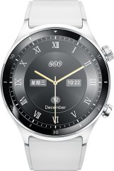 QCY Smartwatch QCY GT3 S7 AMOLED 1.43" 3ATM (strieborný)