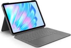 Logitech Logitech Combo Touch QWERTY Duński, Fiński, Norweski, Szwecki Smart Connector Sivý