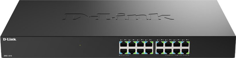 D-Link DMS-1016 Niezarządzany L2+ 2.5G Ethernet (100/1000/2500) Čierny