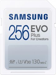 Samsung EVO Plus 2021 SDXC 256 GB Class 10 UHS-I/U3 V30 (MB-SC256K/EU)