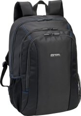 Pedea PEDEA Rucksack "First One" 17,3 Zoll (43,9cm), schwarz/blau