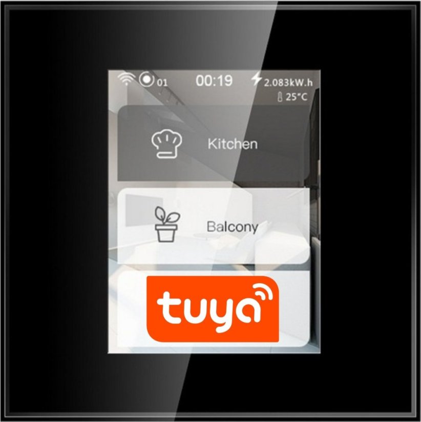 Tuya TUYA  išmanioji valdymo panelė, 3 kanalų, Wi-Fi