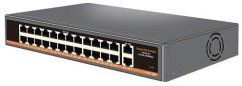Hismart PoE 24x100Mbps PoE+ 2x Gigabit uplink, 400W (TV993710)