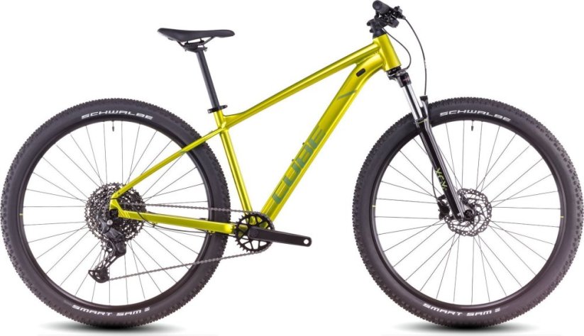 Cube Dviratis Cube Aim SLX 29 flashlime'n'juniper 2025-XL (Dydis: XL)