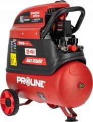 NoName KOMPRESOR BEZOLEJOWY 24L, 750W/1KM, 8BAR, 167L/MIN PROLINE