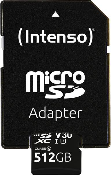 Intenso UHS-I Professional microSDXC 512GB C10 (3433493)