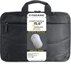 Tucano Tucano Borsa Idea 15.6" computer bag + mouse, black