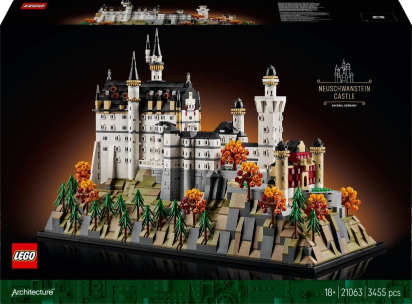 LEGO Architecture Zamek Neuschwanstein (21063)