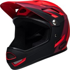 Bell Prilba na celú tvár BELL SANCTION presences matte red black roz. XS (48-51 cm) (NEW)