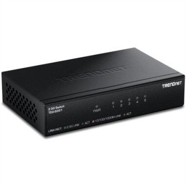 TRENDnet Prepínač TEG-S351 5-portowy 2,5 Gb/s