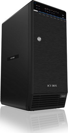 Icy Box 8x 3.5" SATA III JBOD - USB 3.0 / eSATA (IB-3680SU3)