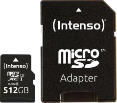Intenso Premium MicroSDXC 512 GB Class 10 UHS-I/U1  (3423493)
