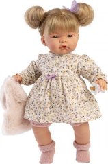 Llorens Llorens 13860 Bábika 38 cm Joelle z miękkim brzuszkiem