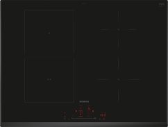 Siemens iQ500 ED751HSC1E, Black, Built-in, 70 cm, Zone induction hob, Glass-ceramic, 4 zone(s)