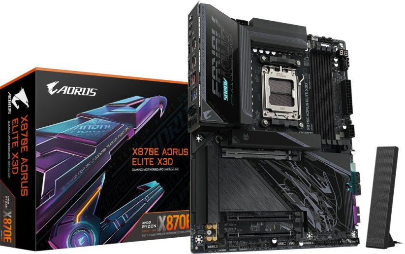 Gigabyte X870E AORUS ELITE X3D