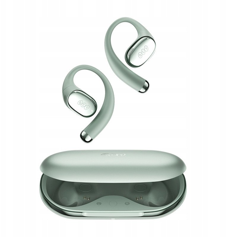 QCY Bezprzewodowe słuchawki Clip-on QCY Crossky R70 Bluetooth 6.0 (zelené)