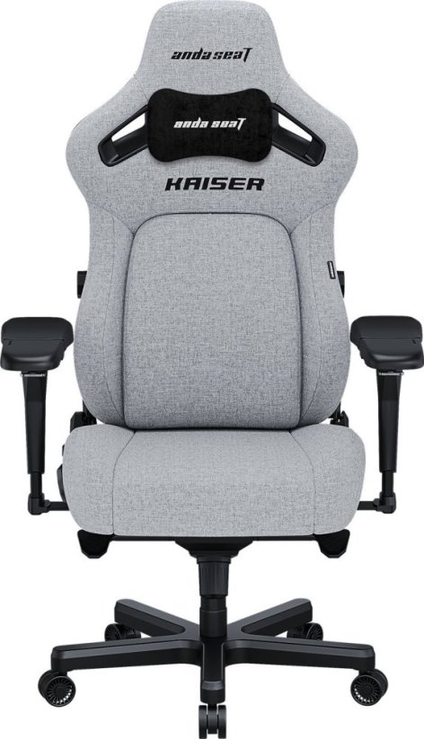 Anda Seat Fotel gamingowy Kaiser 4 XL Anda Seat materiałowy szary