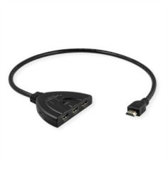 Value Prepínač VALUE HDMI, 3x1, 4K60Hz