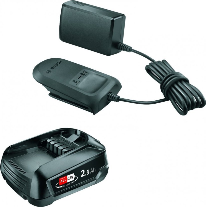 Bosch Sada startowy 18 V 2,5 Ah s nabíjačkou AL 18V-20