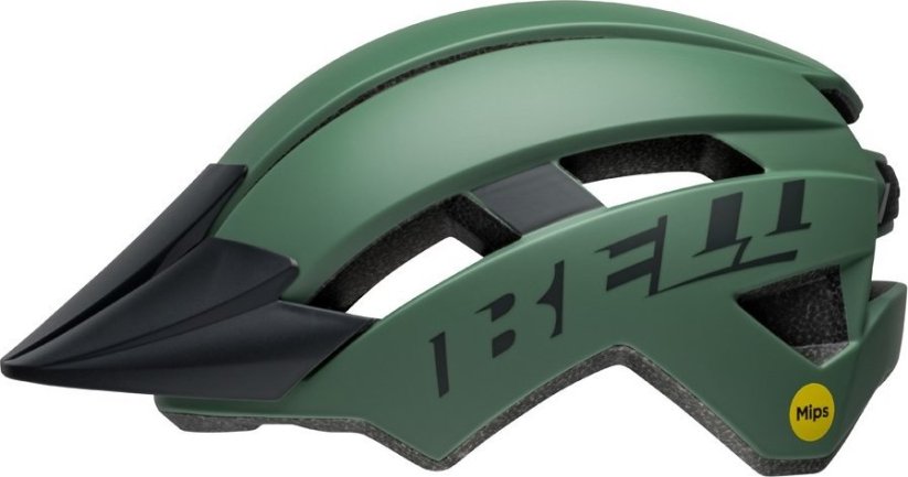 Bell prilba detský BELL SIDETRACK II MIPS Rozmer prilbau: univerzálny(47-54 cm), Wybierz farba: Matte Green