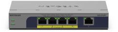 NETGEAR NETGEAR GS105PP - Switch - unmanaged - 1 x 10/100/1000 + 4 x 10/100/1000 (PoE+) - Desktop, wandmontierbar - PoE+ (83 W)