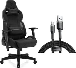 SENSE7 materiałowy Sentinel czarno-szary + kabel usb