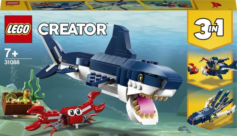 LEGO Creator Morskie stworzenia 6ks (31088)