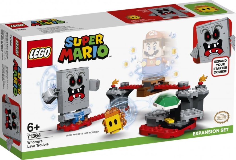 LEGO Super Mario Tarapaty w forcie Whompa - Sada rozszerzający (71364)