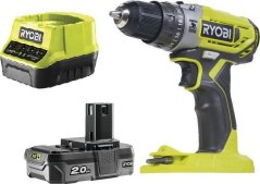 Ryobi AKU. WIERTARKO-WKRÄTARKA UDAR. R18PD2-120B 18V 1*2.0AH ONE+