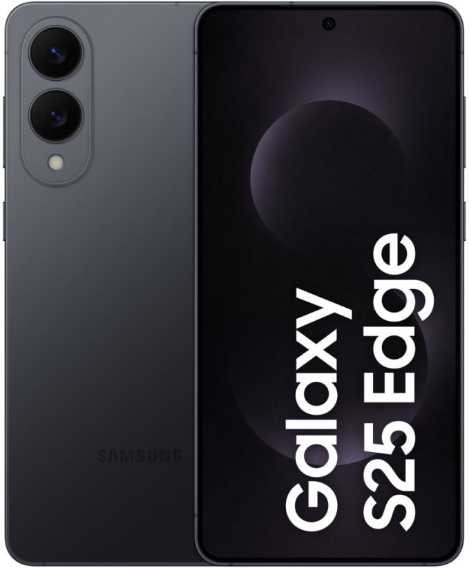 Samsung Galaxy S25 Edge 5G 12/256GB Čierny  (SM-S937BZKDEUB)