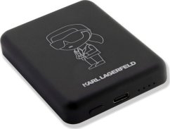 Karl Lagerfeld KLPBMKIOTTGK 3000mAh Čierny