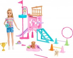 Mattel Plac zabaw PESków + Stacie Sada filmowy HRM10