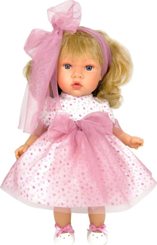 Nines *****Bábika Susette 45cm sukienka róż 45128