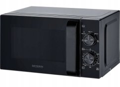 Severin SEVERIN Mikrofalówka Solo 20L, obrotowa, szklana, moc 700 W