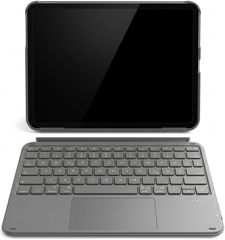 Inateck inateck Keyboard iPad 11" QWERTZ black gray