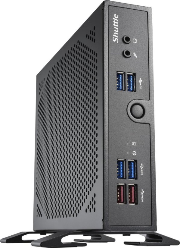 Shuttle DS50U komputer typu barebone Wielkość PC 1.3L Čierny 7305