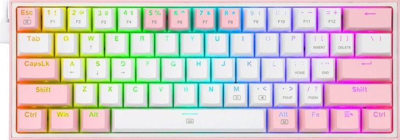 Redragon K617 Fizz  (K617-RGB pink)